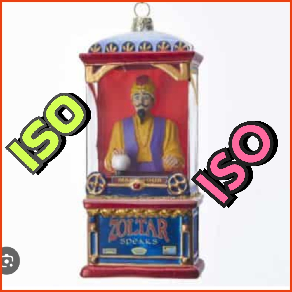 ISO - Zoltar Speaks Ornament By Kurt Adler
